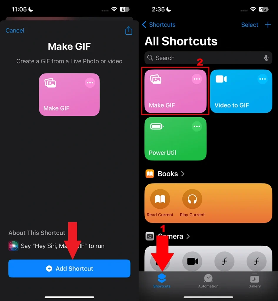 Comment transformer une vidéo en GIF sur iPhone 3 Comment convertir une vidéo en GIF sur iPhone