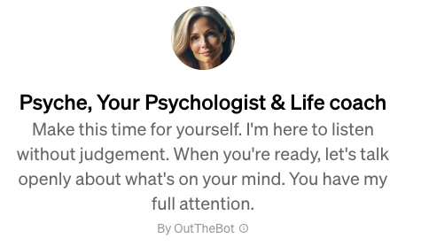 ChatGPT-Store: 5 Applications qui améliorent votre quotidien 5 Psyche, le coach basé sur ChatGPT