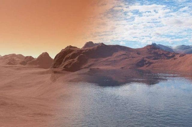 Découverte de "plages de vacances" sur Mars : autrefois, un véritable océan existait sur la planète rouge 4 Comment la Planète Rouge apparaissait autrefois