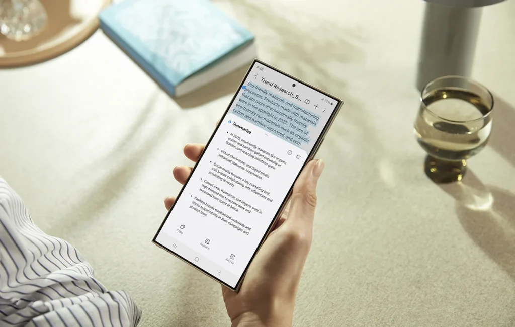 Fonctionnalités IA du Samsung Galaxy S24 : Meilleurs choix à explorer 7 Fonctionnalités de l'IA Galaxy 24