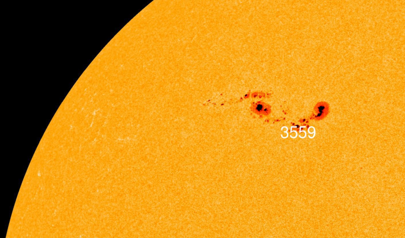 Gigantesca macchia solare comparsa sul Sole: è lunga 10 volte la Terra. Quali sono i rischi