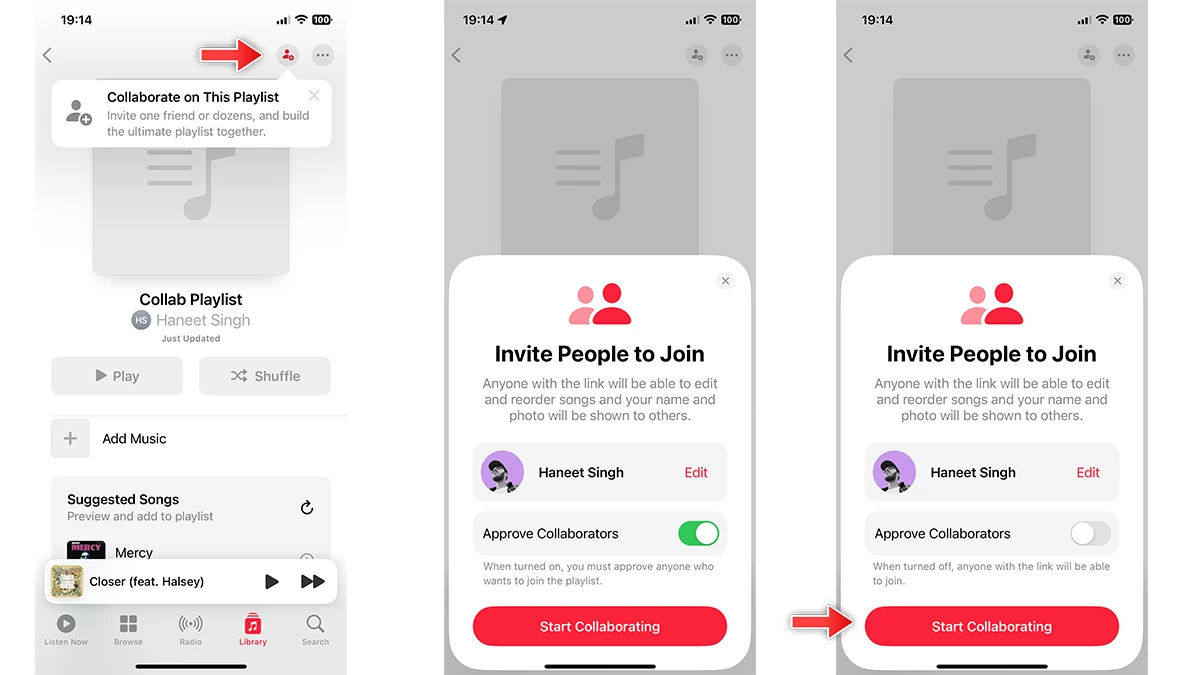 Comment créer des listes de lecture collaboratives sur Apple Music