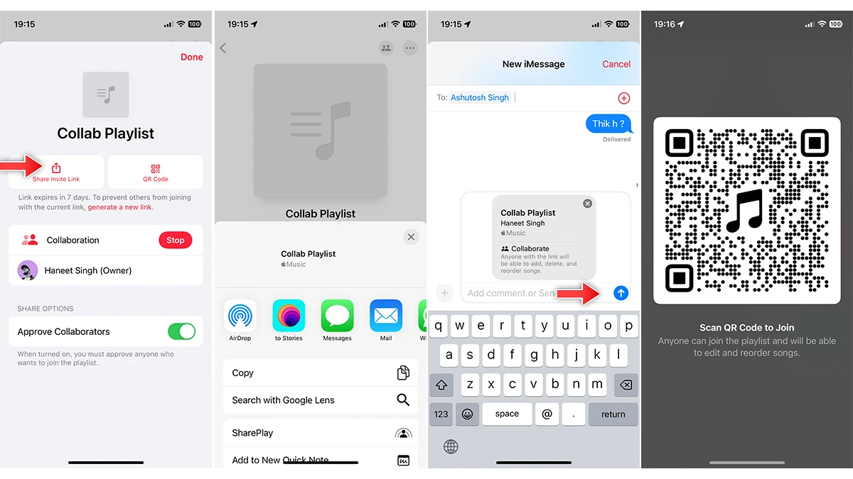Comment créer des listes de lecture collaboratives sur Apple Music