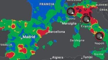 Que signifient les cartes de qualité de l'air que vous voyez sur les réseaux sociaux 30 Cosa sono e cosa vogliono dire le mappe sulla qualità dell’aria che state vedendo sui social