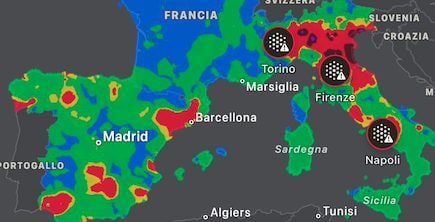 Que signifient les cartes de qualité de l'air que vous voyez sur les réseaux sociaux 1 Cosa sono e cosa vogliono dire le mappe sulla qualità dell’aria che state vedendo sui social