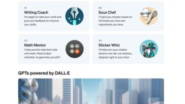 ChatGPT ouvre également un store : comment acheter et vendre des chatbots personnalisés 3 Ora ChatGPT apre anche un negozio: come comprare e vendere chatbot personalizzati