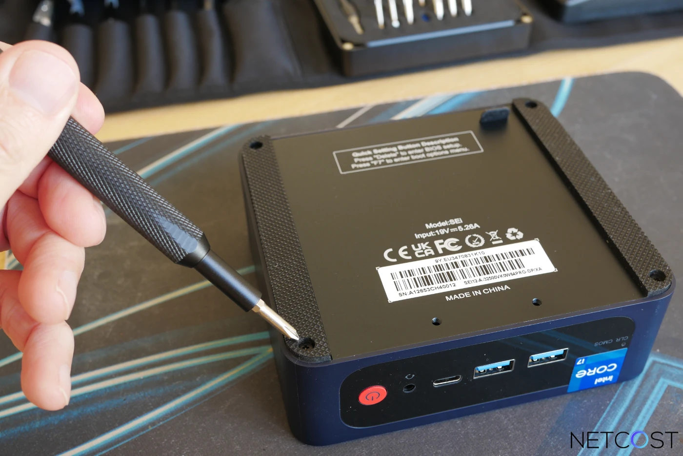 Beelink SEi12 en TEST: Le Mini PC bien conçu, équipé d'un Core i7-12650H et 32Go DDR4 22 Beelink Sei 12 Mini Pc Review Test Intel I7 12650h Netcost (25)