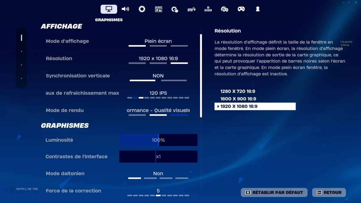 Acepc WizBox G en TEST: Le Mini PC Gaming équipé d'un AMD R7, Radeon 680 et 32Go DDR5 42 Beelink Sei 12 Mini Pc Review Test Intel I7 12650h Netcost Bench Fortnite Reglage 01
