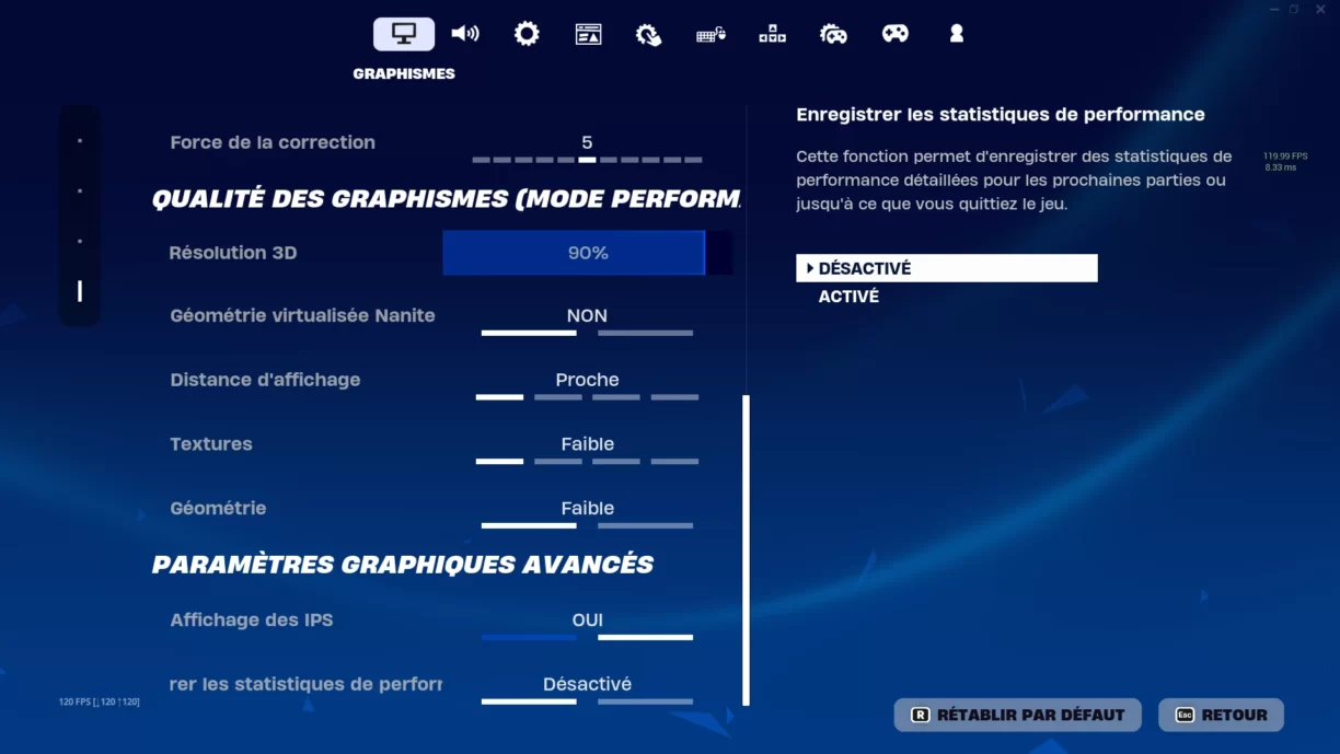 Acepc WizBox G en TEST: Le Mini PC Gaming équipé d'un AMD R7, Radeon 680 et 32Go DDR5 43 Beelink Sei 12 Mini Pc Review Test Intel I7 12650h Netcost Bench Fortnite Reglage 02