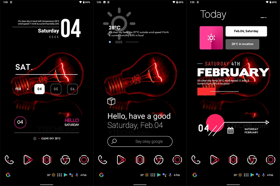 Les 12 meilleurs widgets KWGT pour personnaliser l'écran d'accueil Android 2 best kwgt widgets