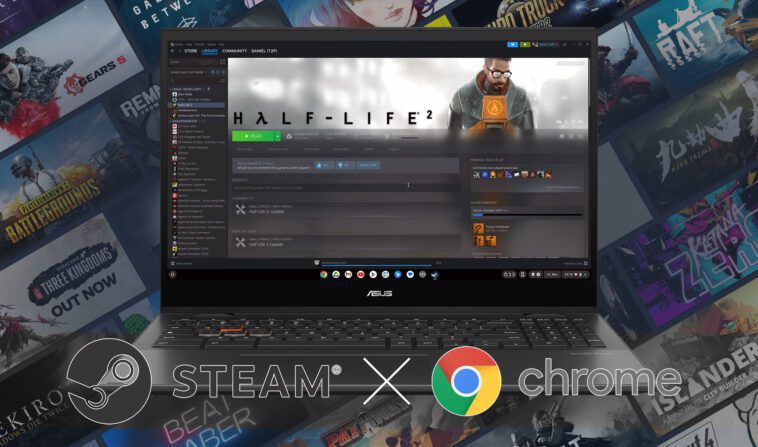 Installer Steam: Fais de ton Chromebook une machine de jeu 1 Steam installieren: So wird dein Chromebook zur Gaming-Maschine