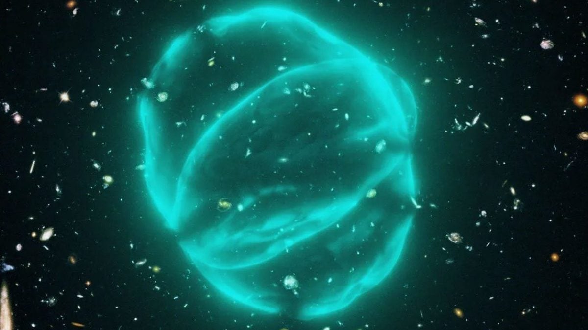 Le mystère des "étranges cercles radio" dans l'espace semble avoir trouvé une explication 2 Illustration des Odd Radio Circles (ORC), les