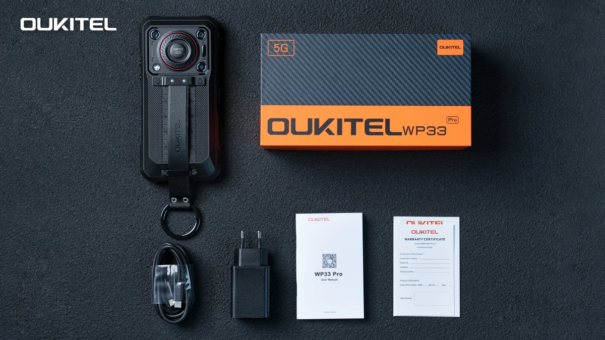 Nouveau Smartphone robuste OUKITEL WP33 Pro: Haut-parleur de 136dB, 5G et grosse batterie 7 Oukitel Wp33 Pro Rugged Smartphone (12)