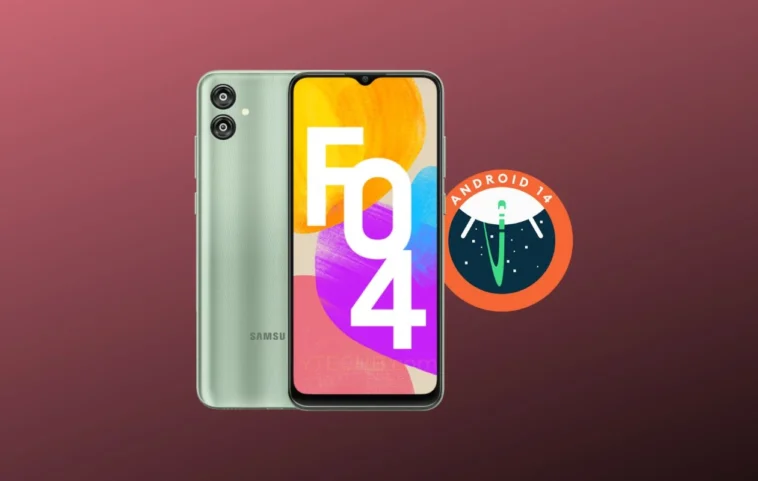 Samsung Galaxy F04 rejoint le club Android 14 1 samsung galaxy f04 android 14 update