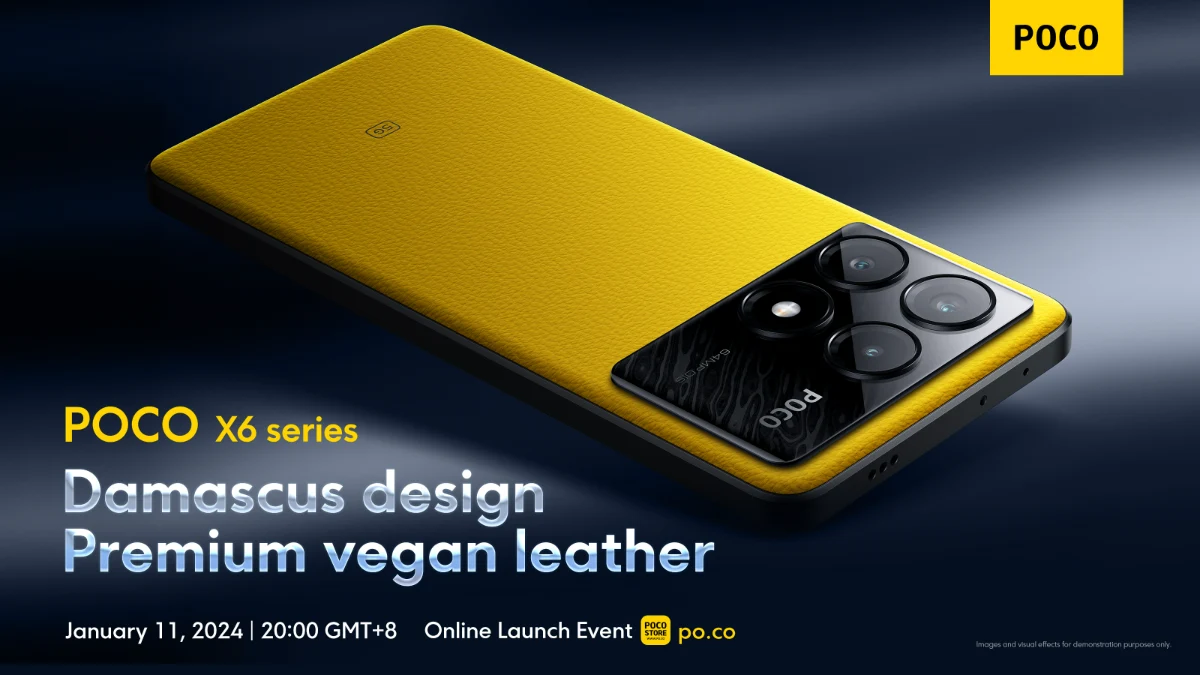 Nouveau smartphone POCO X6 Pro : une puce haut de gamme dans un téléphone milieu de gamme, POCO change la donne 7 Smartphone Poco X6 Pro (n11a)damascus Design And Premium Vegan Leather0