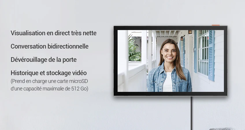 Visiophone/Interphone intelligent EZVIZ CP7: L’accès à votre maison à distance et sécurisé 10 Visiophoneinterphone Intelligent Ezviz Cp7 (3)