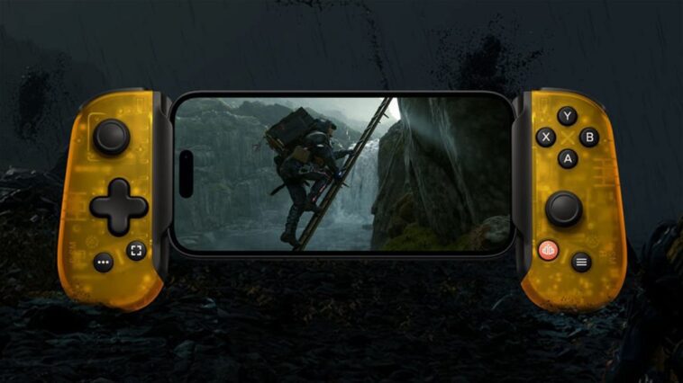 Vous allez vouloir la nouvelle édition de la manette BackBone One inspirée par Death Stranding pour votre iPhone 15 Pro 1 Vas a querer la nueva edición del mando BackBone One inspirada en Death Stranding para tu iPhone 15 Pro