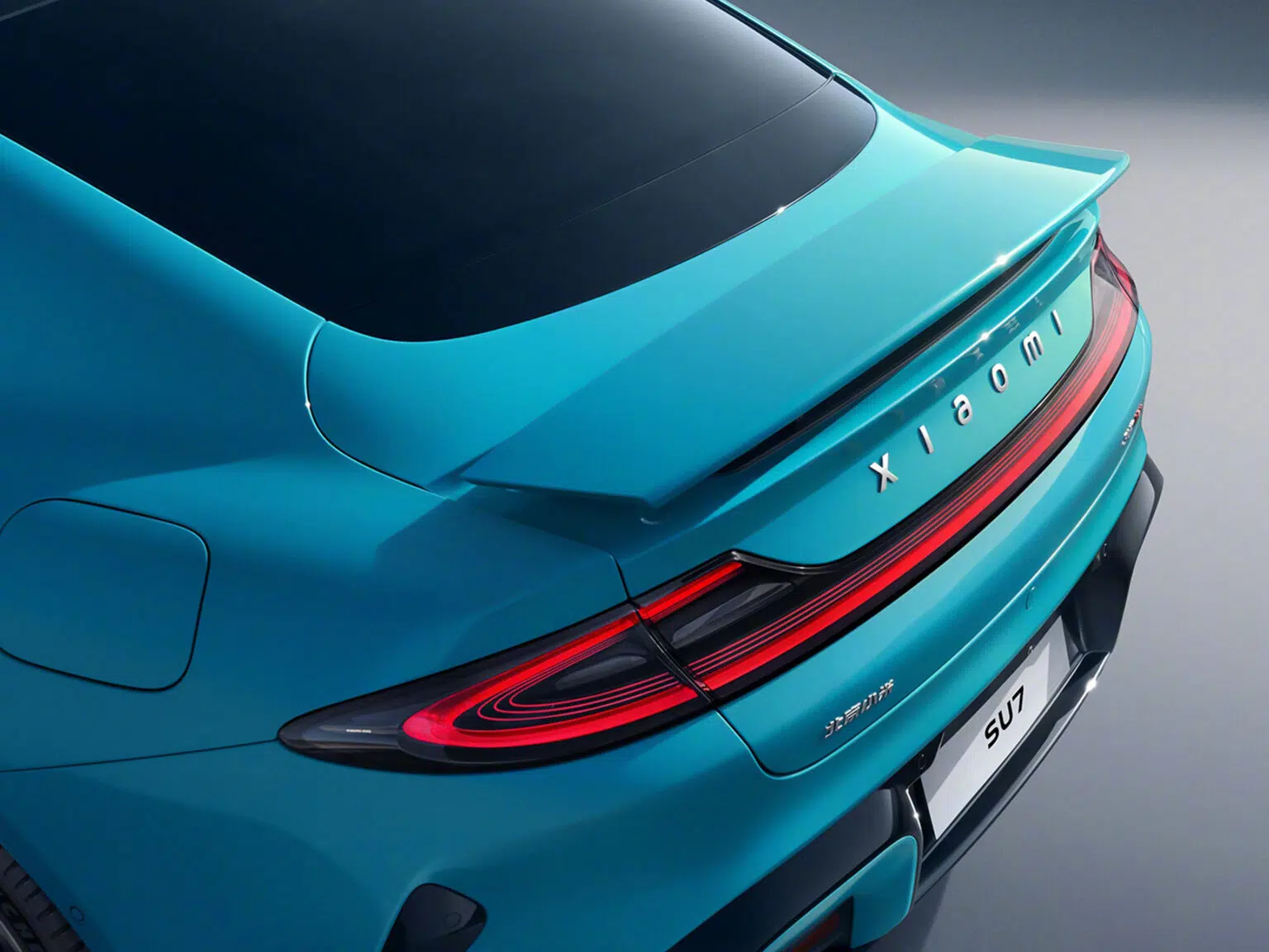 La voiture Xiaomi SU7 sera-t-elle disponible sur le marché mondial 3 Xiaomi Su7 Voiture Aileron Arriere