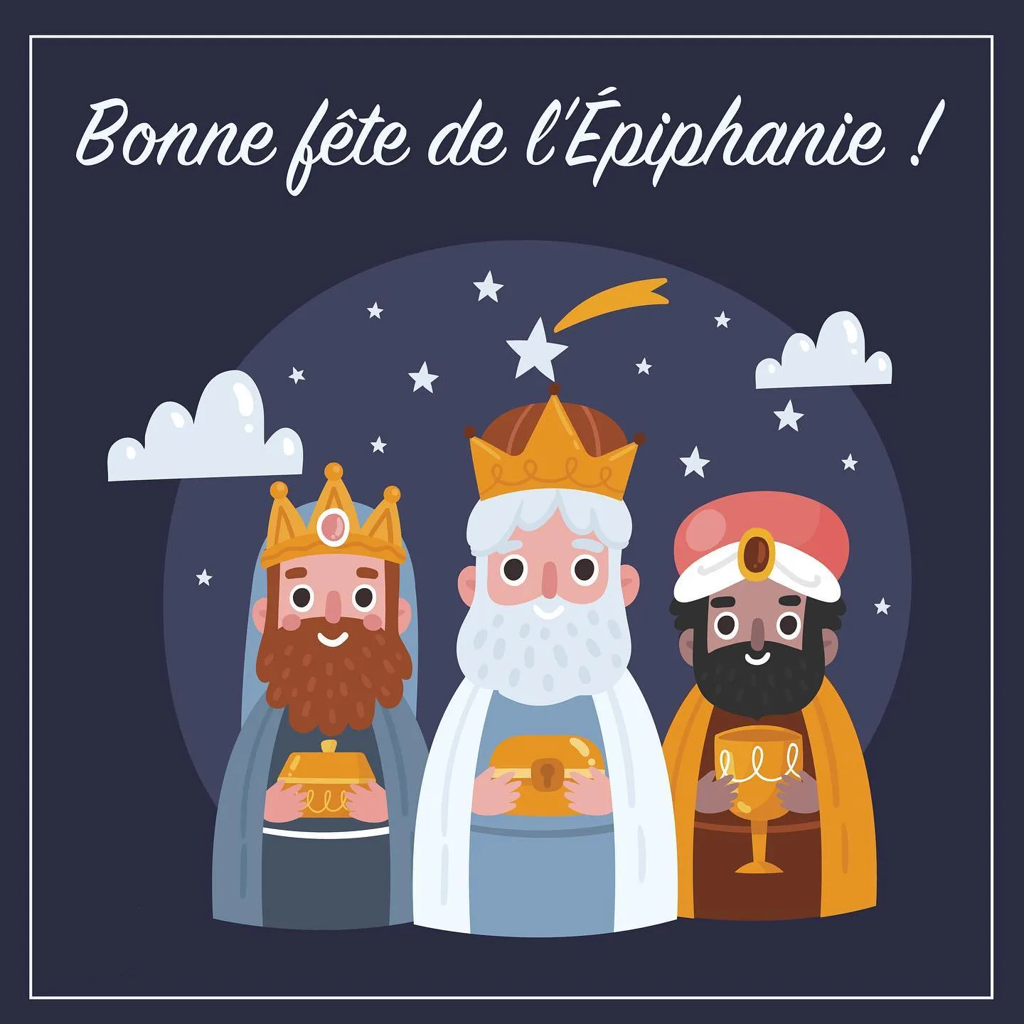 Joyeuse Épiphanie 2025 : images et gifs amusants à partager pour célébrer la Befana 21 Joyeuse Epiphanie Roi Mage