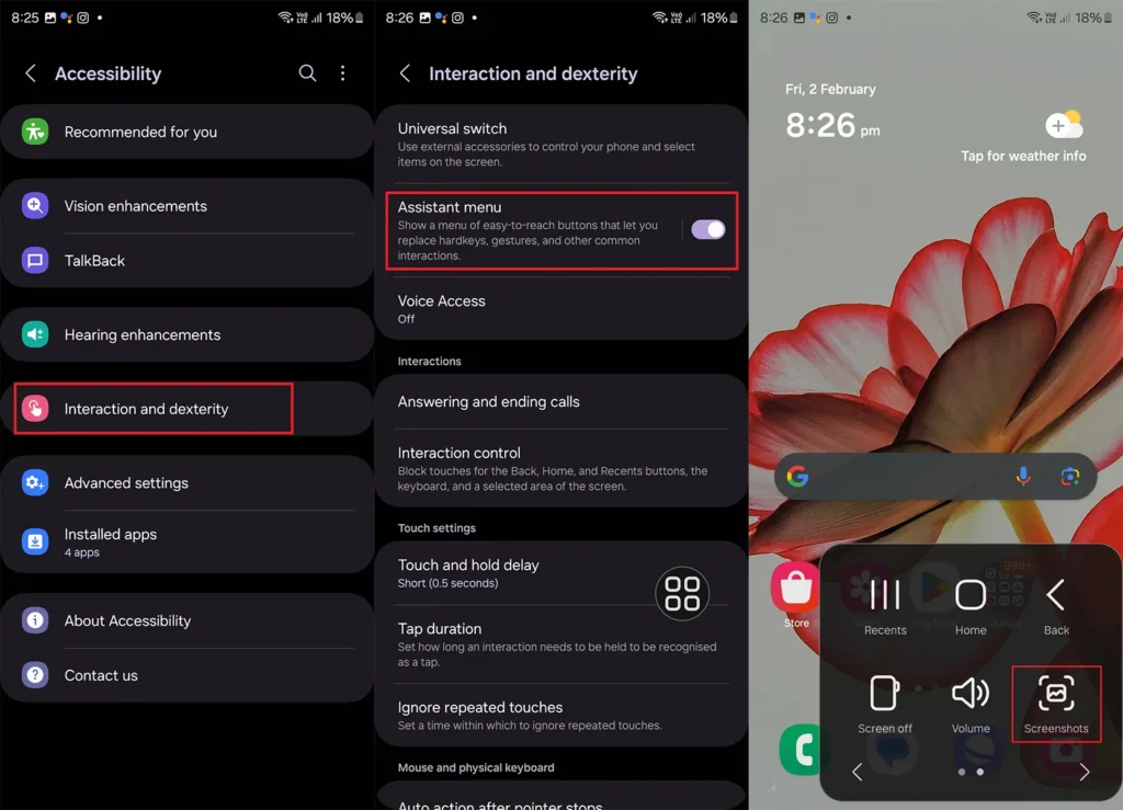 Comment prendre une capture d'écran sur le Galaxy S24