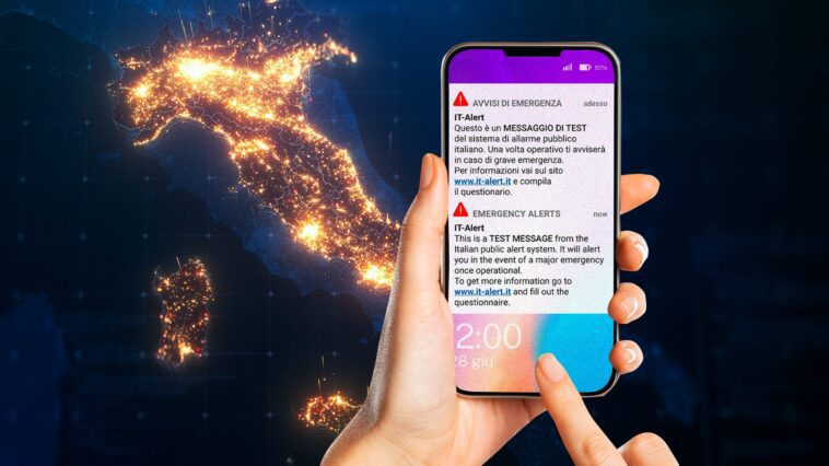 Quand IT-Alert deviendra actif 1 IT-Alert, nuovi test dal 30 gennaio: quando e dove suonano i telefoni per il messaggio di allerta