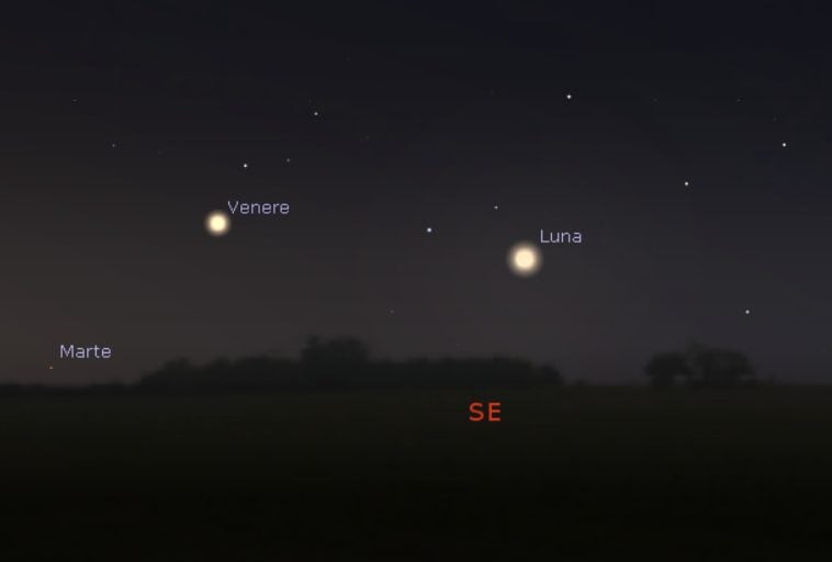 La faux de la Lune embrasse Vénus mercredi 7 février 2024 : à quelle heure les voir danser dans le ciel 1 La falce di Luna bacia Venere mercoledì 7 febbraio 2024: a che ora vederli danzare nel cielo