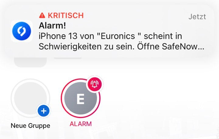 Applications d'urgence : rentrer en toute sécurité grâce au smartphone 12 Alarme SafeNow