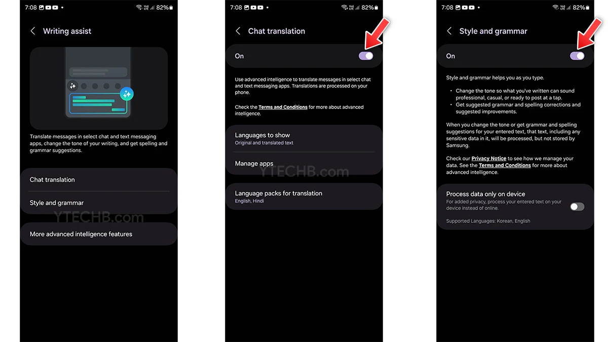 Comment utiliser l'Assistant de discussion Galaxy AI sur le Galaxy S24 3 Comment activer Chat Assist sur le Galaxy S24