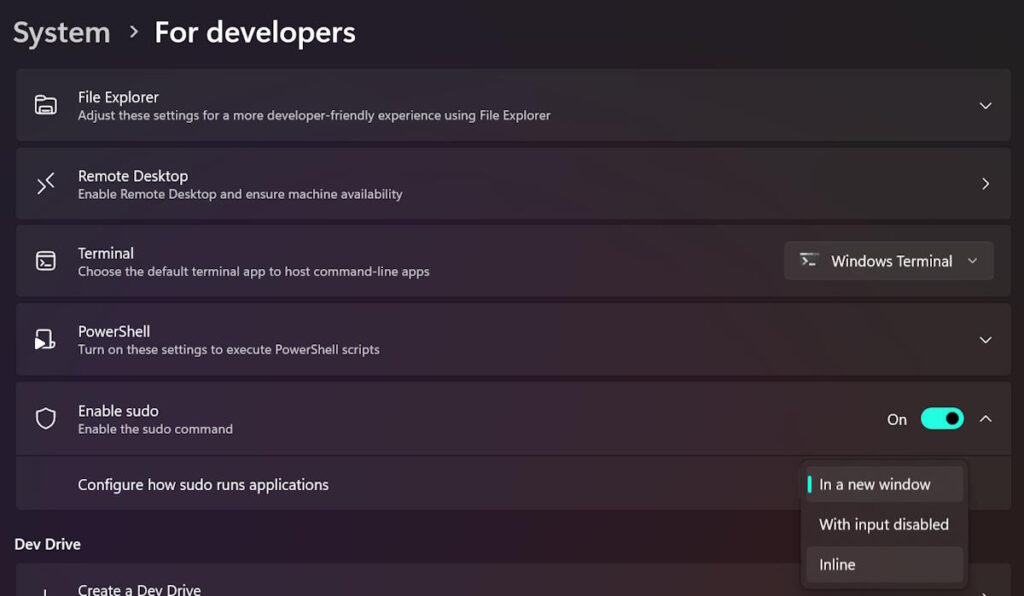 Microsoft a officiellement annoncé l'arrivée de sudo sur Windows 11 4 sudo Windows 11 Administrateur Microsoft