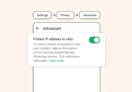 Comment rendre les appels WhatsApp plus sécurisés en cachant votre localisation 110 How to Enable Protect IP Address in Calls Feature on WhatsApp