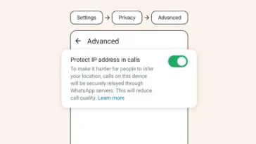 Comment rendre les appels WhatsApp plus sécurisés en cachant votre localisation 30 How to Enable Protect IP Address in Calls Feature on WhatsApp