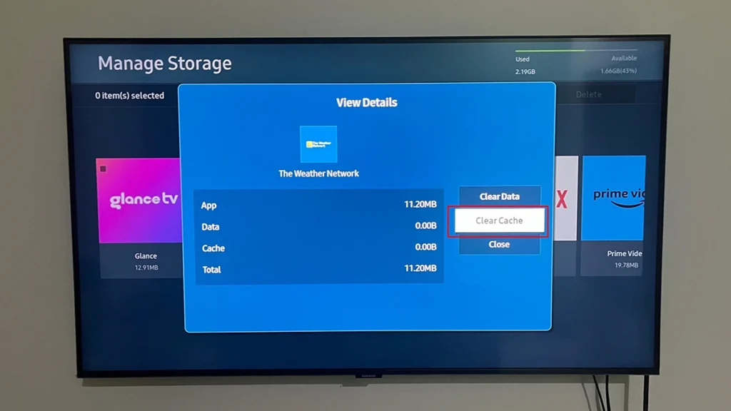 Comment vider le cache sur un téléviseur Samsung