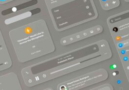 Les rumeurs suggèrent qu'iOS 18 aura une nouvelle interface basée sur visionOS 96 Imagem interface visionOS