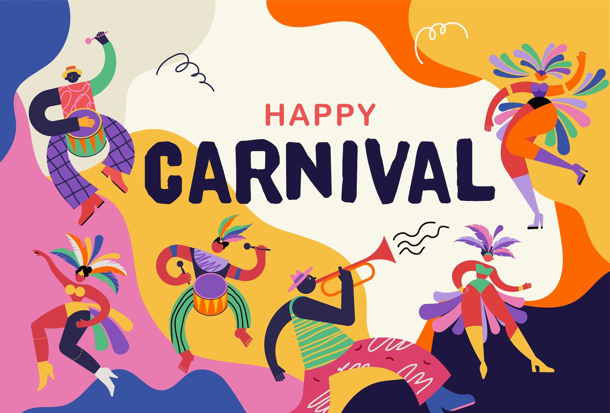 Carnaval 2024, images et gifs amusants à partager ! 6 Image