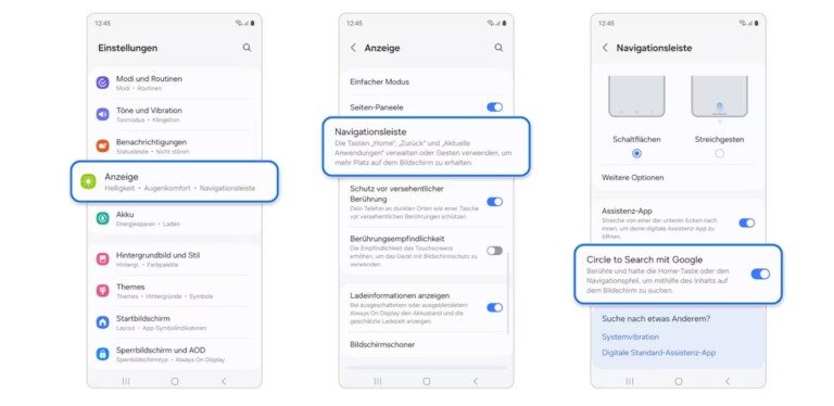 Google Circle to Search: Comment ça marche et quelles sont vos alternatives 3 La fonctionnalité est rapidement activée. (Photo : Samsung)
