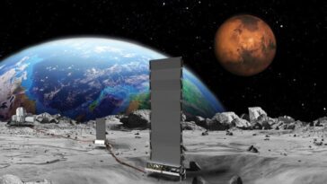 La NASA est plus proche de placer un réacteur nucléaire sur la Lune 17 Imagem concetual do Fission Surface Power Project da NASA. Créditos: NASA
