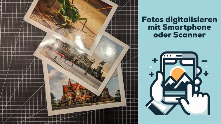 Numériser des photos avec une application ou un scanner : voici comment faire 1 Fotos mit App oder Scanner digitalisieren: So geht’s!