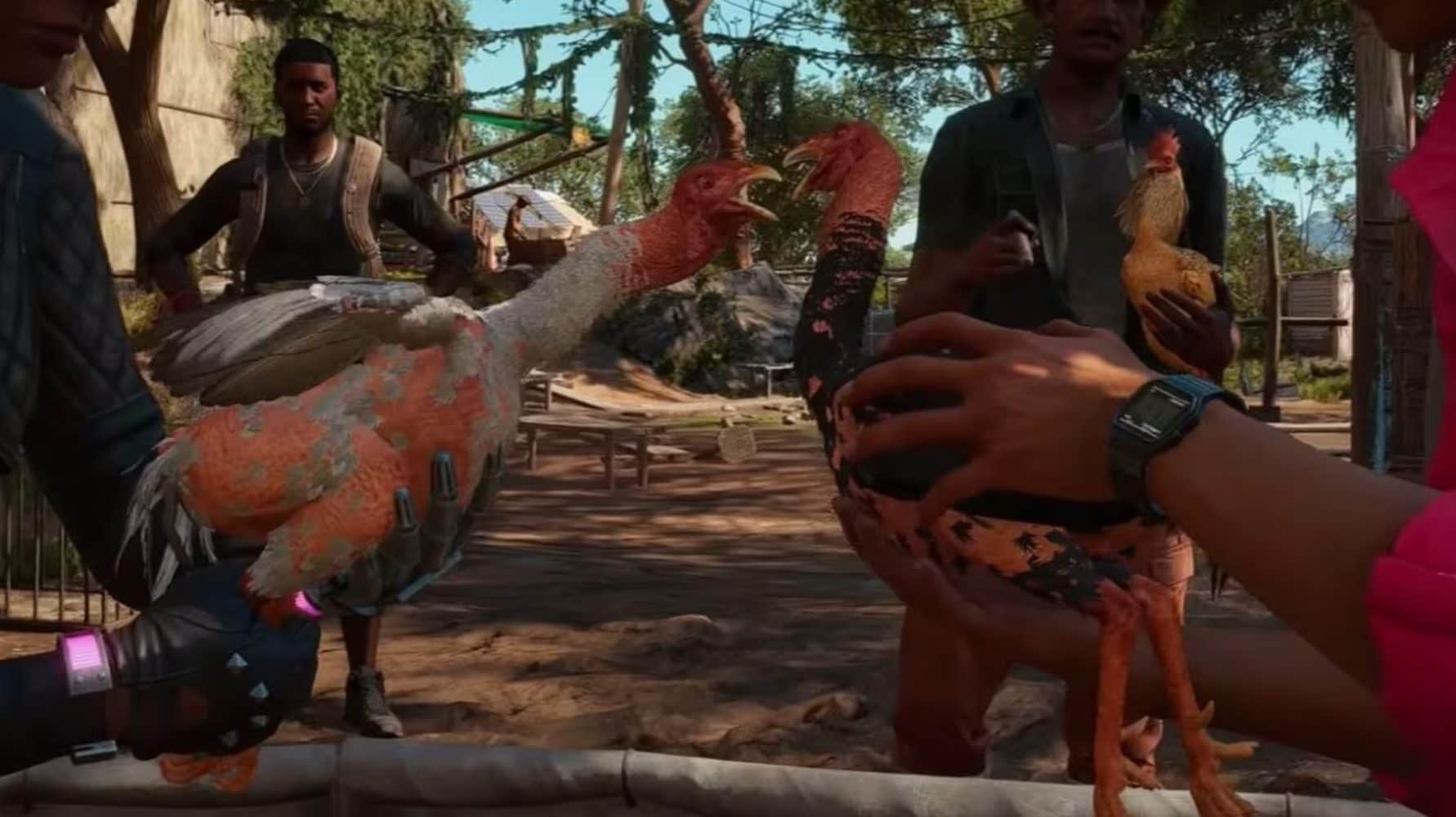 Pourquoi continuons-nous à exploiter les animaux dans les jeux vidéo 4 ANIMAUX DANS LES JEUX VIDÉO | Far Cry 6 utilise les combats de coqs comme un moyen ludique, éliminant ainsi les controverses entourant cette pratique illégale répandue en Amérique latine