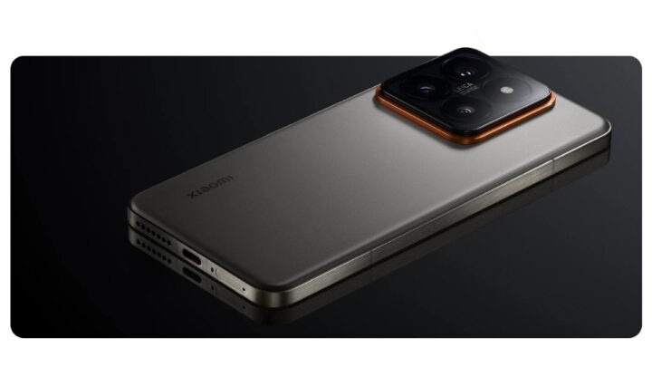 Xiaomi 14 Pro, cadre en titane