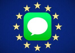 Ilustração iMessage livre da DMA da União Europeia