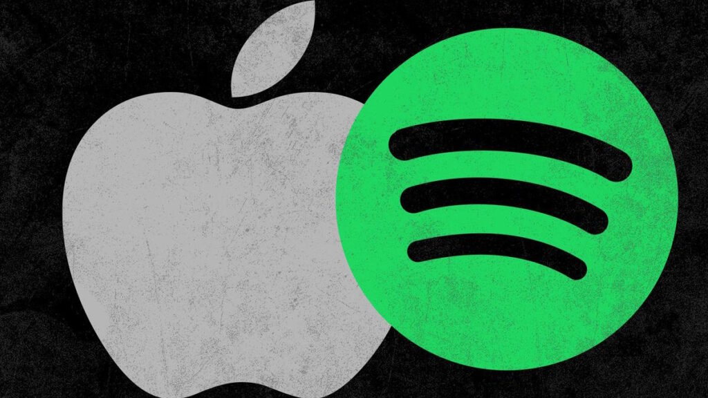Apple recevra une amende de 500 millions d'euros de la part de l'Union européenne pour violation du droit de la concurrence 3 Apple Union européenne streaming Spotify amende