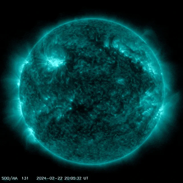 1708721132 444 Le soleil entre en eruption avec dincroyables explosions solaires Les.webp