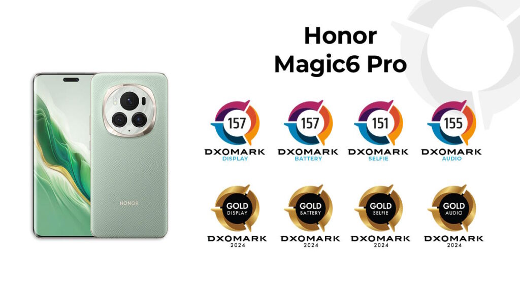 Honor Magic6 Pro vient d'arriver et est déjà en tête du classement DXOMARK 3 Évaluations du HONOR Magic6 Pro DXOMARK