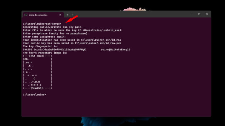 Astuce : Comment générer une clé SSH sous Windows 5 1708984208 312 Astuce Comment generer une cle SSH sous Windows