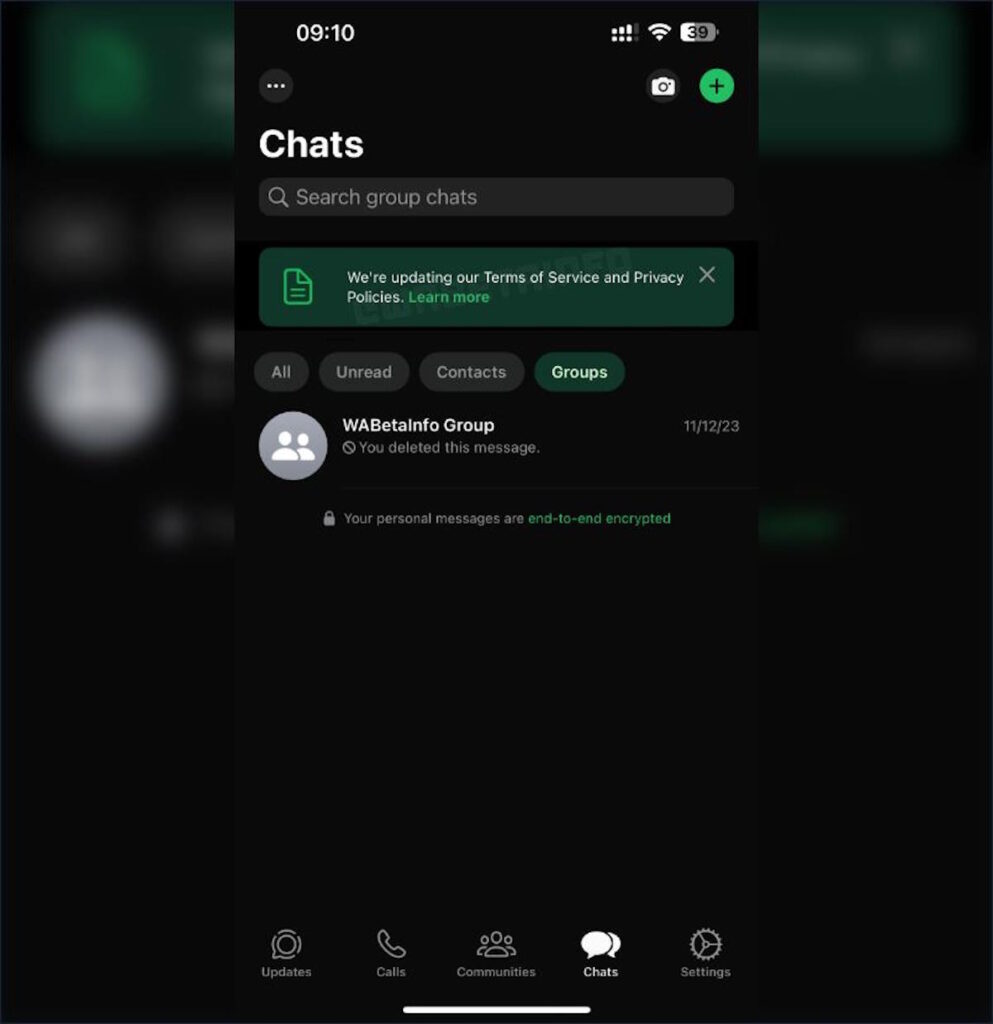 WhatsApp prépare des modifications à ses politiques d'utilisation et de confidentialité en Europe 3 Politiques de confidentialité d'utilisation de WhatsApp Europe