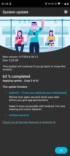 Android 14 commence à se déployer sur le Motorola Edge 40 Pro 2 mise à jour Android 14 du moto edge 40 pro