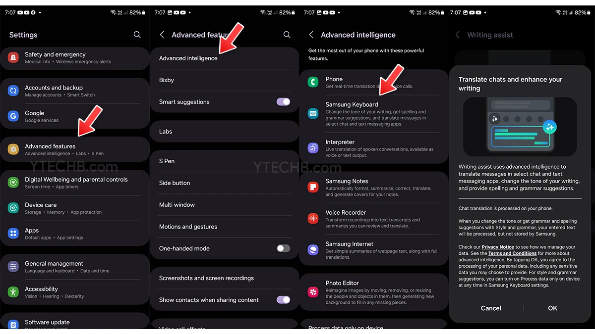 Comment utiliser l'Assistant de discussion Galaxy AI sur le Galaxy S24 2 Comment activer Chat Assist sur le Galaxy S24