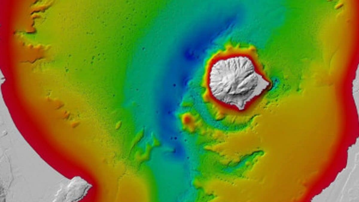 En Nouvelle-Zélande, il y a une grande "anomalie magnétique" et peut-être avons-nous compris pourquoi 2 Carte du fond du lac Rotorua, Nouvelle-Zélande / Credit: Institute of Geological and Nuclear Sciences Limited (GNS Science)