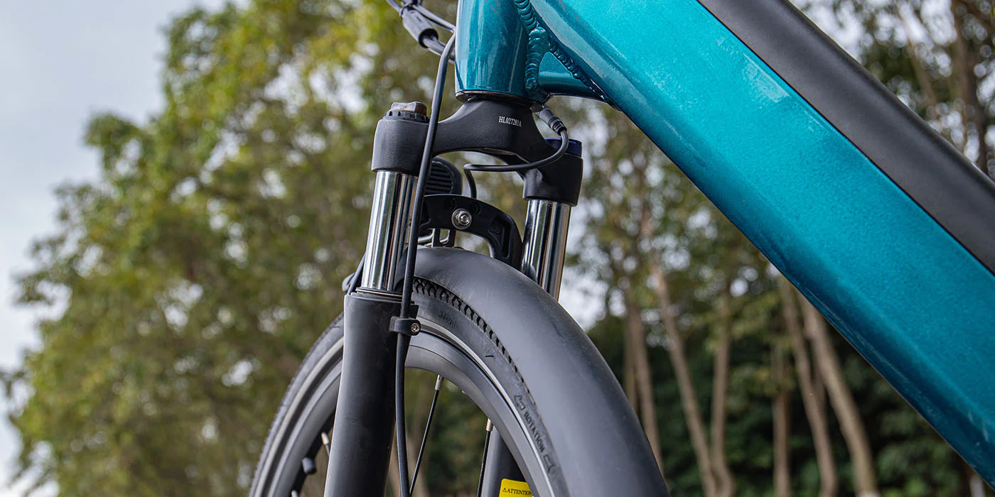 Fiido C11: Le Meilleur Vélo Électrique Fonctionnel pour la Ville à moins de 900€ ? 4 Fiido C11 Fourche Avant Vélo