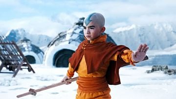Gordon Cormier comme Aang dans 'Avatar: La Légende de Aang' (2024)